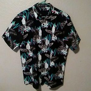 a Neff shirt